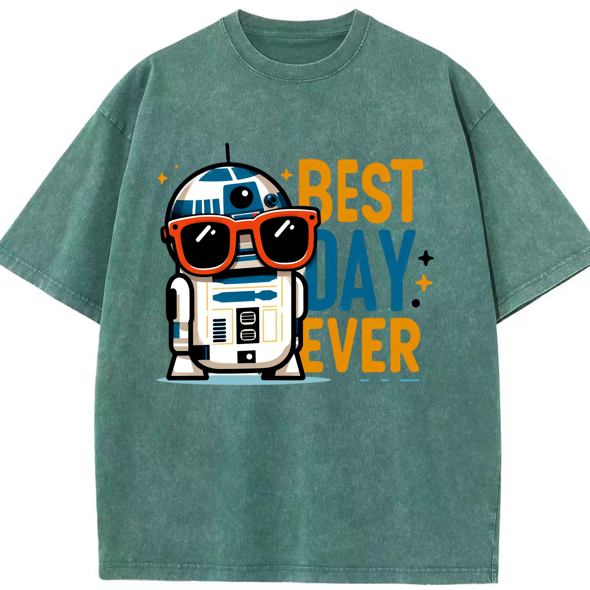 （画像用） スター・ウォーズ Star Wars 綿100% ヴィンテージ風 半袖Tシャツ（フロントプリント）